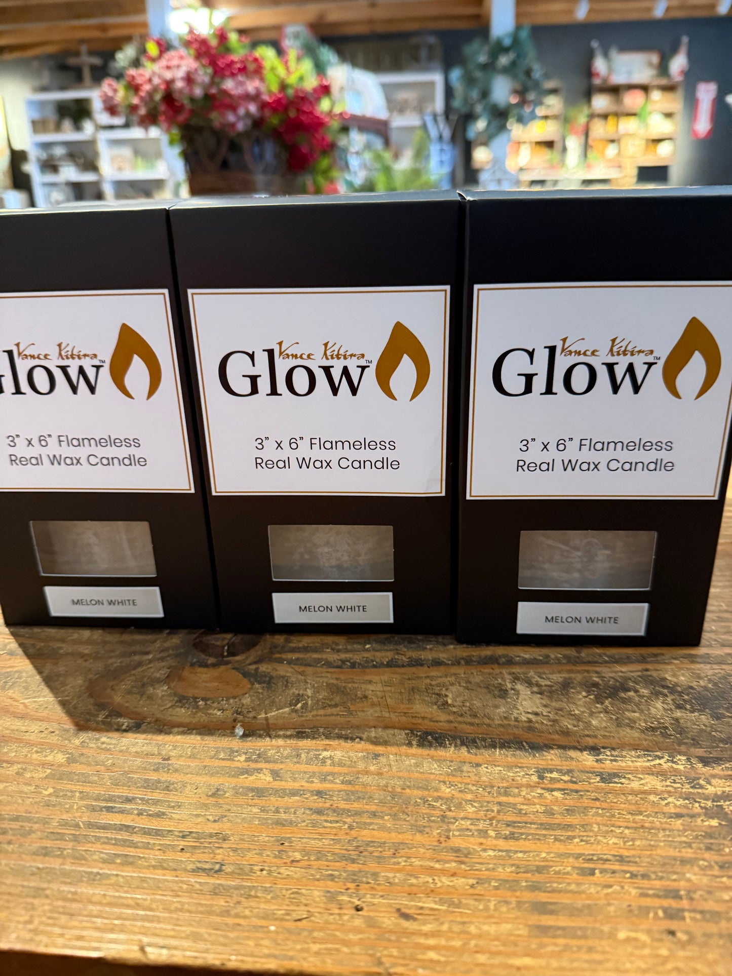 Melon White Glow Candle