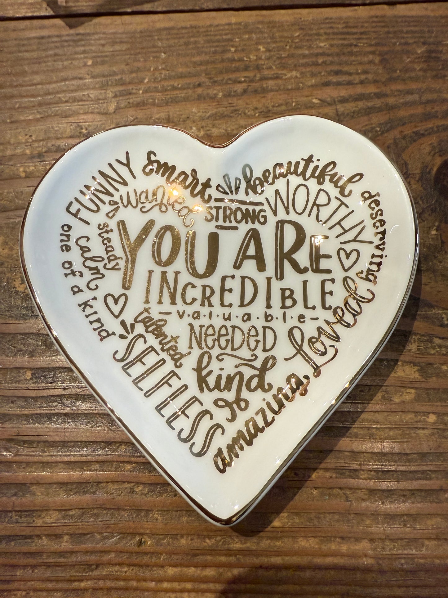 You Are Affirmation Trinket Tray