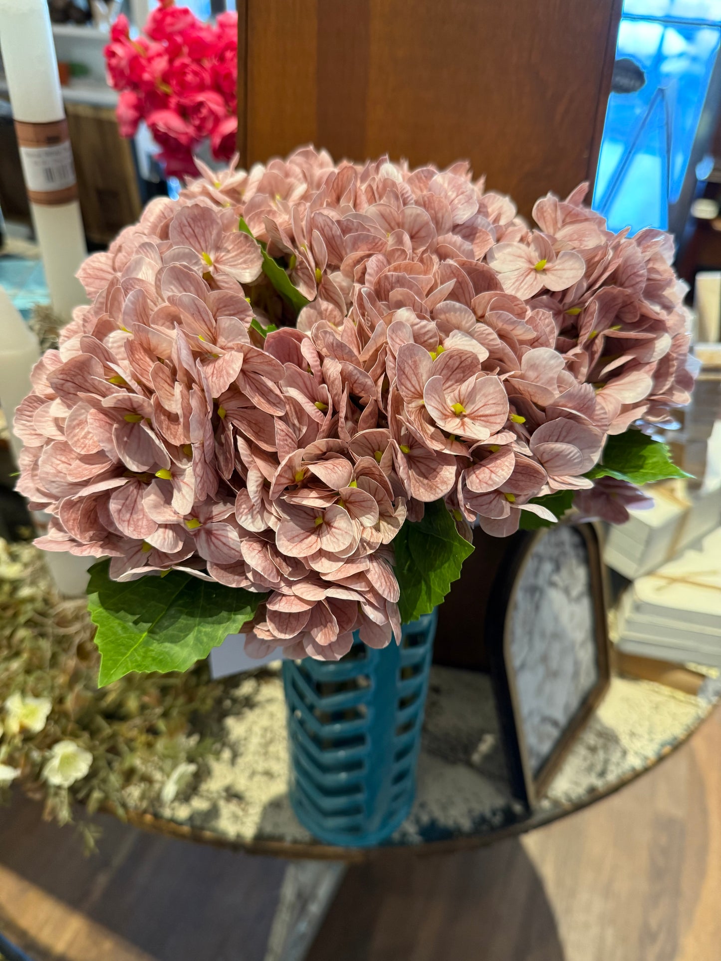 Dusty Rose Hydrangea Spray