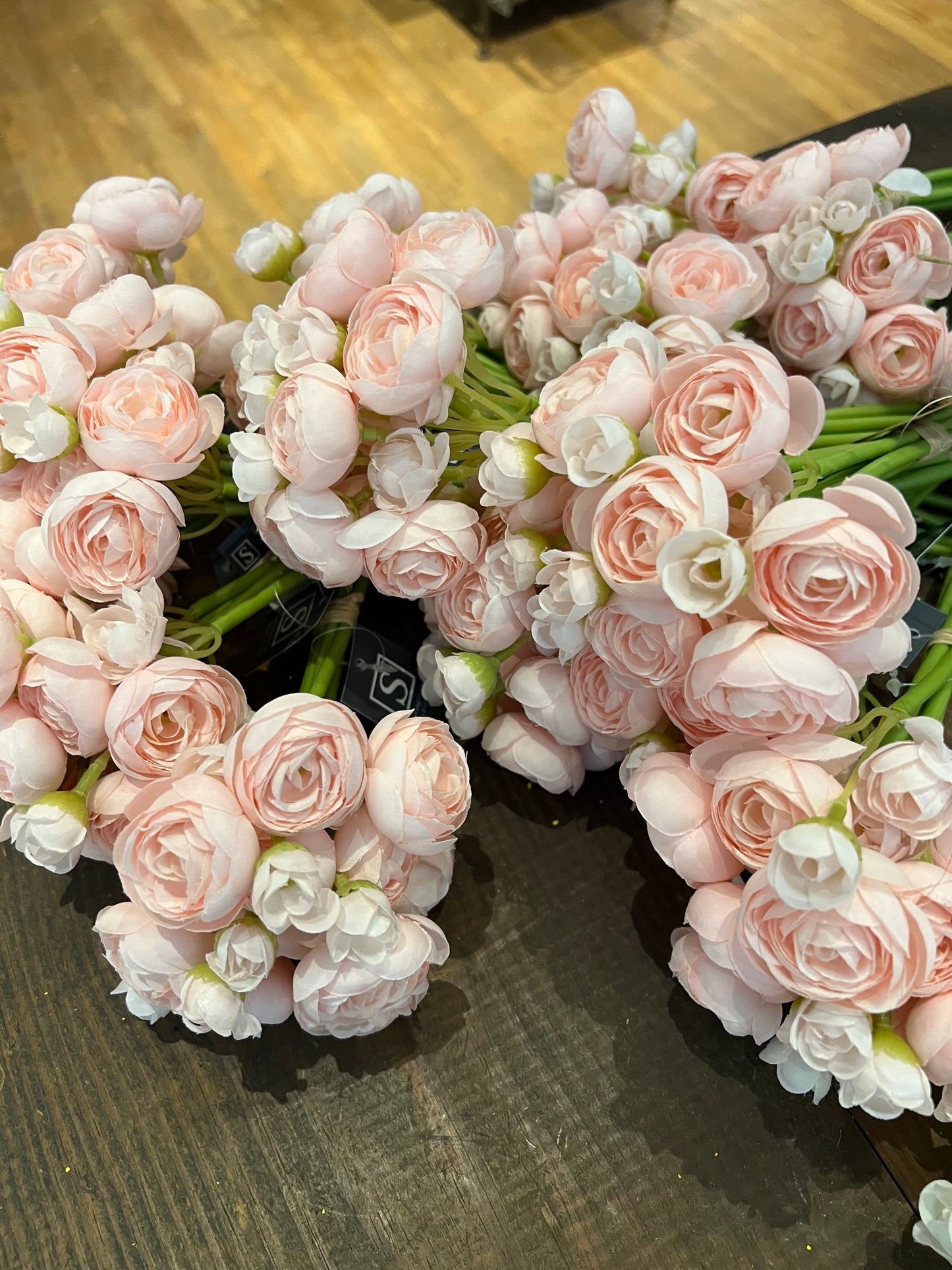 Light Pink Ranunculus Bush