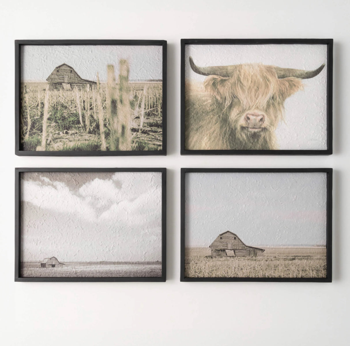 Cloudy Barn Wall Decor