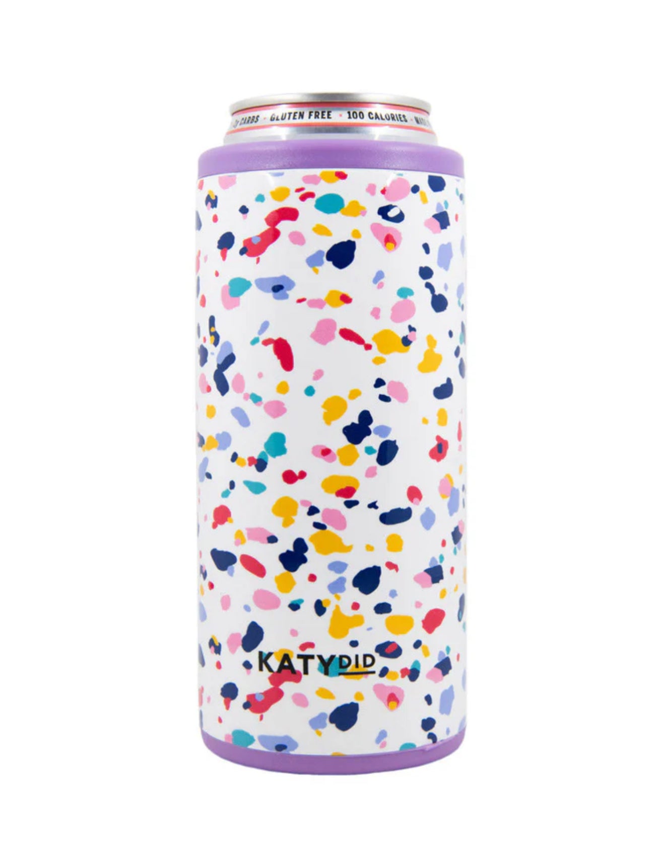 Confetti Slim Can Cooler