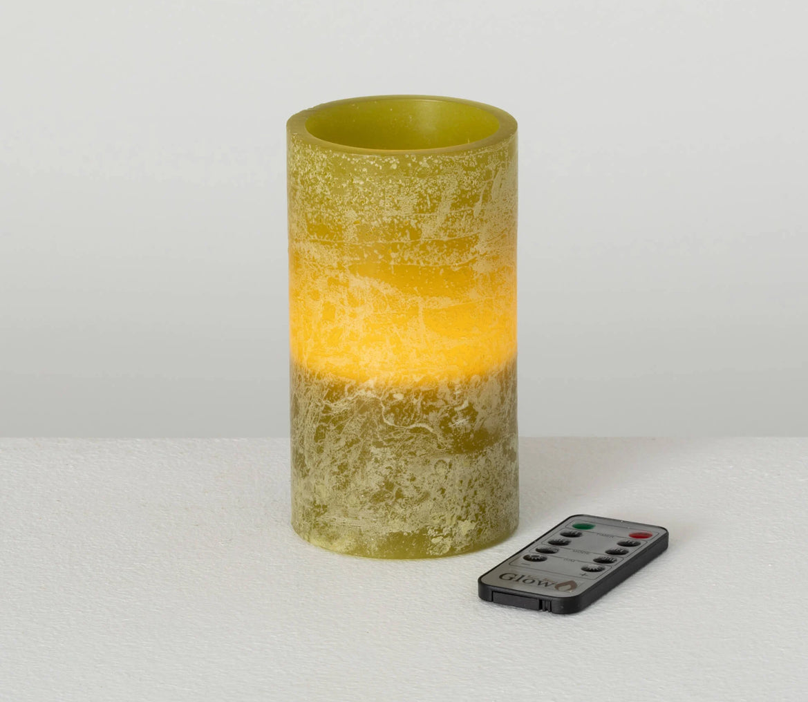 Moss Flameless Candle