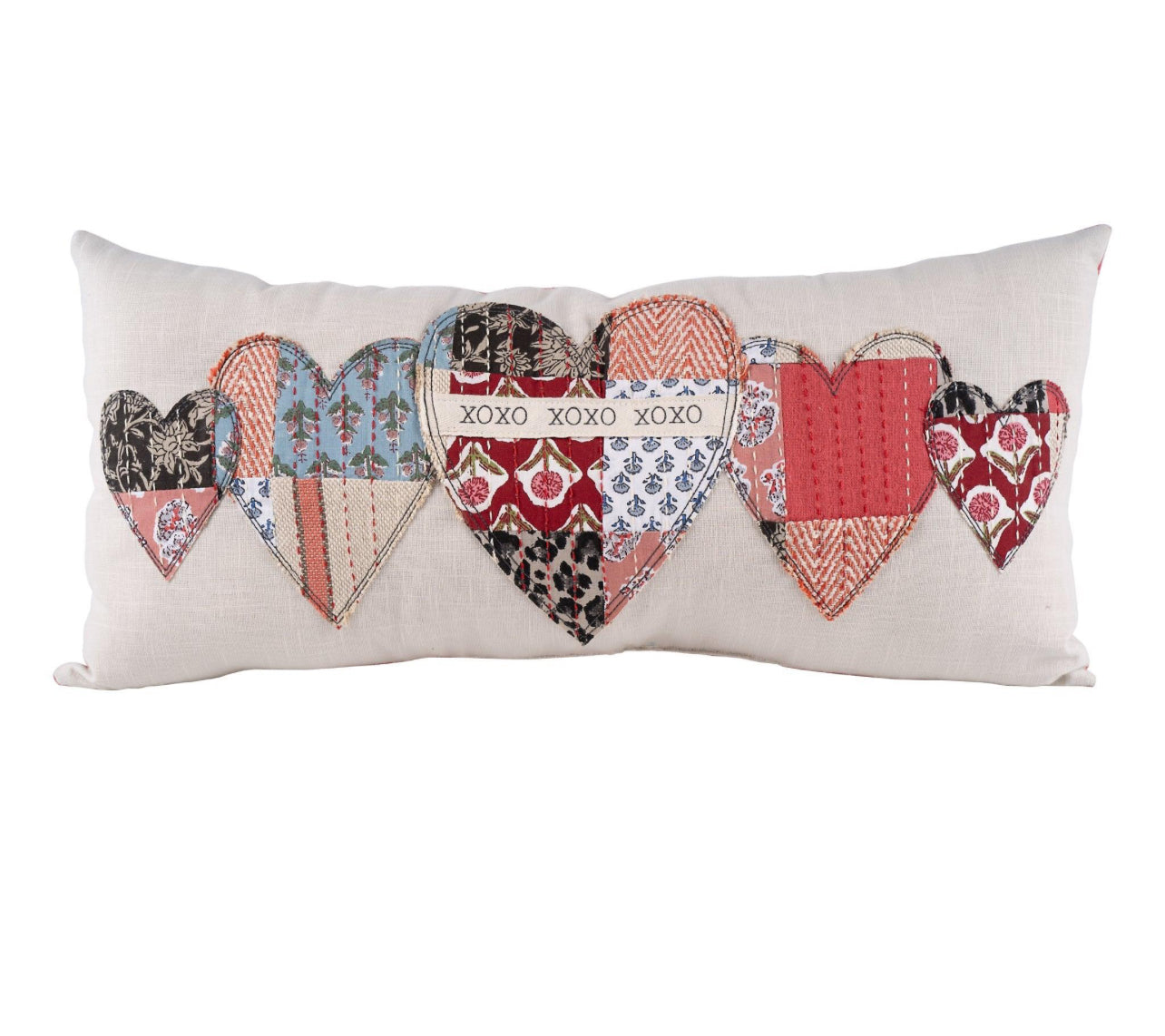 Hearts XOXO Pillow