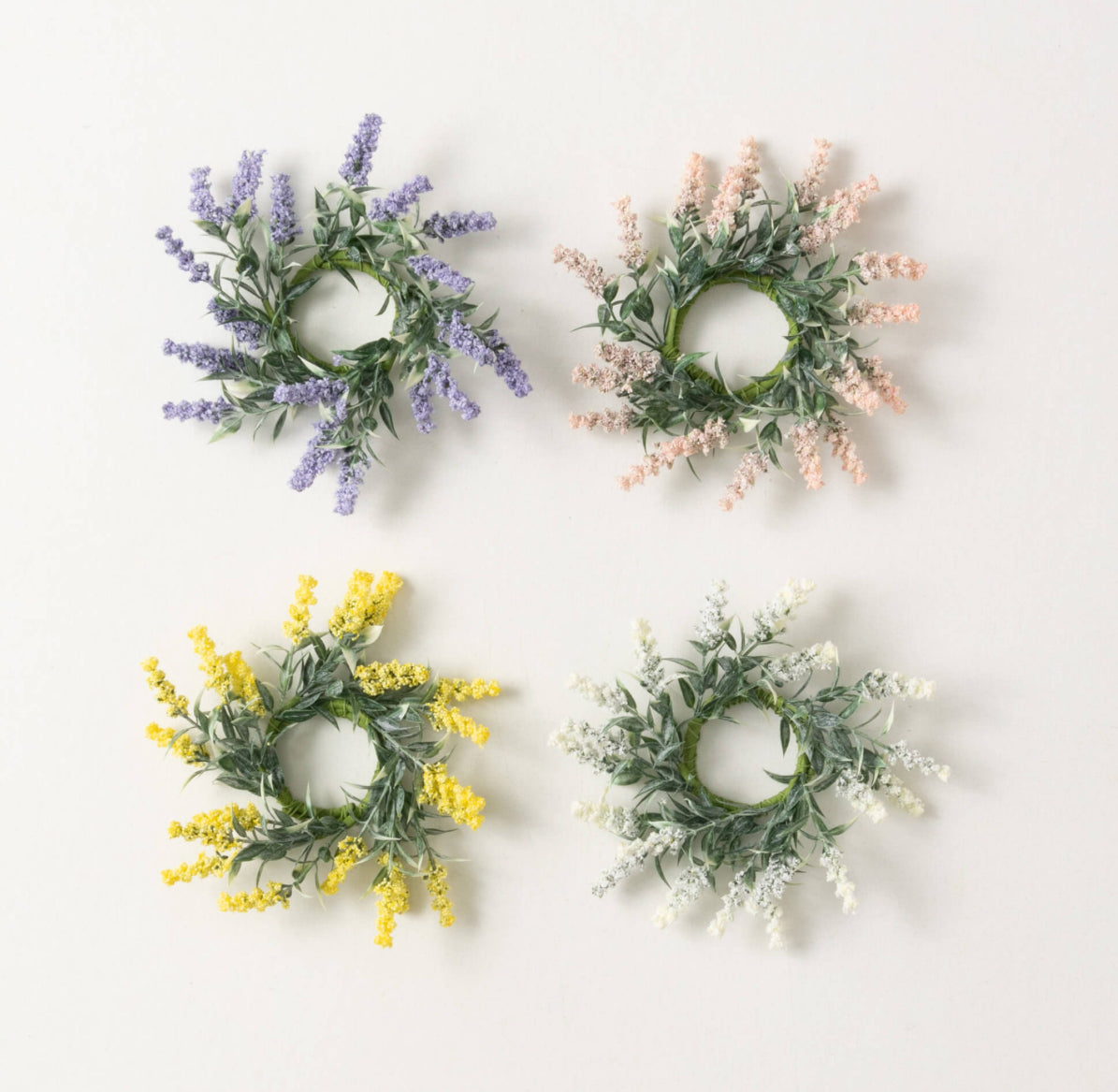 Yellow Flower Candle Ring