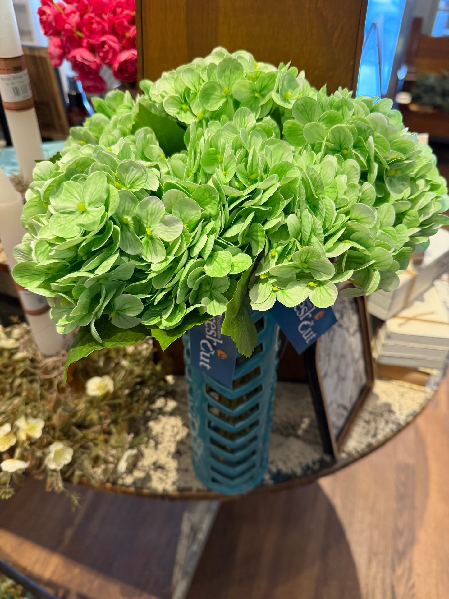Green Hydrangea Spray