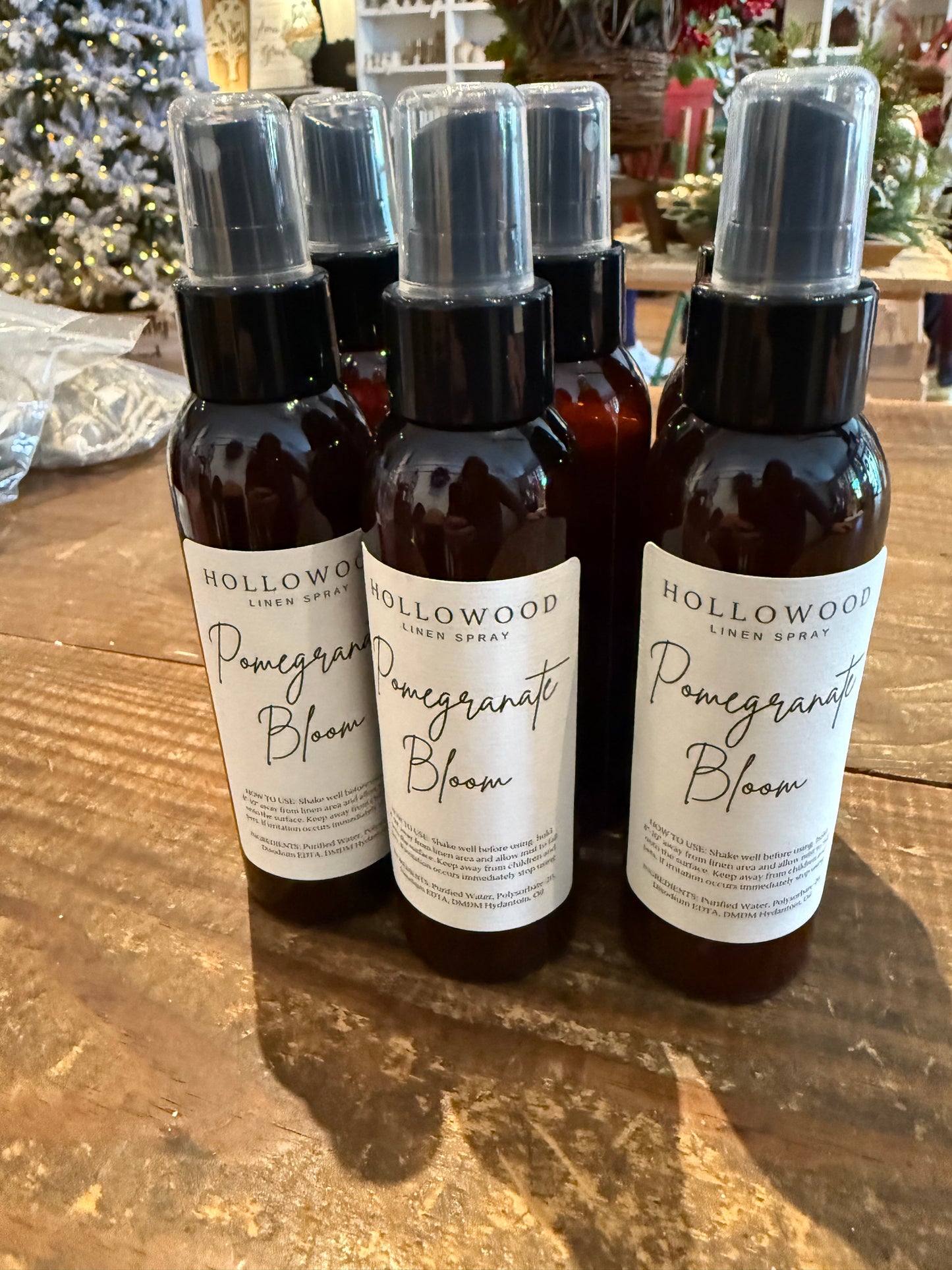 Pomegranate Bloom Linen Spray