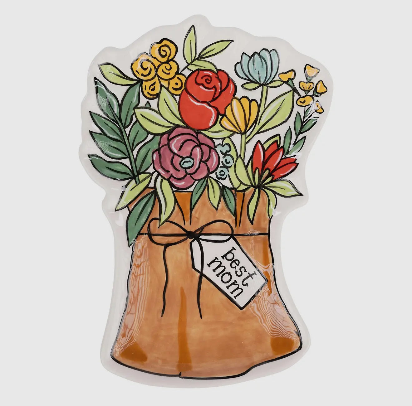 Best Mom Trinket Tray