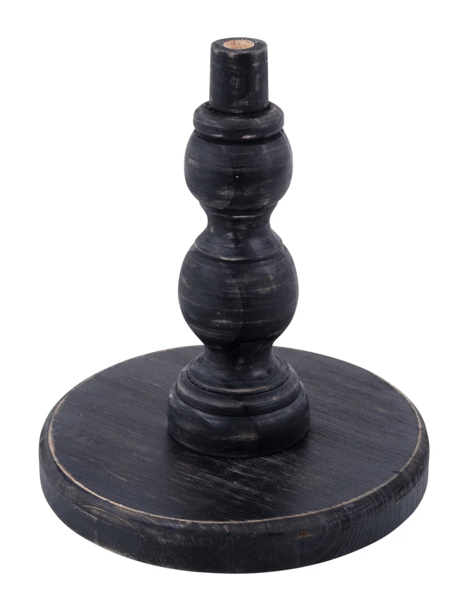 Black Wood Base for Topper