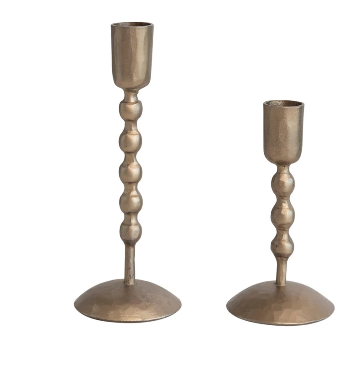 Antique Brass Taper Candle Holder (tall)