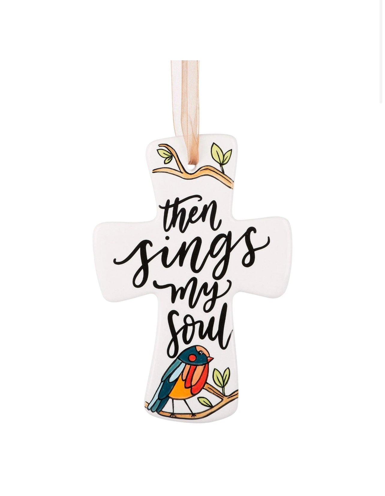 Bird Sings My Soul Cross