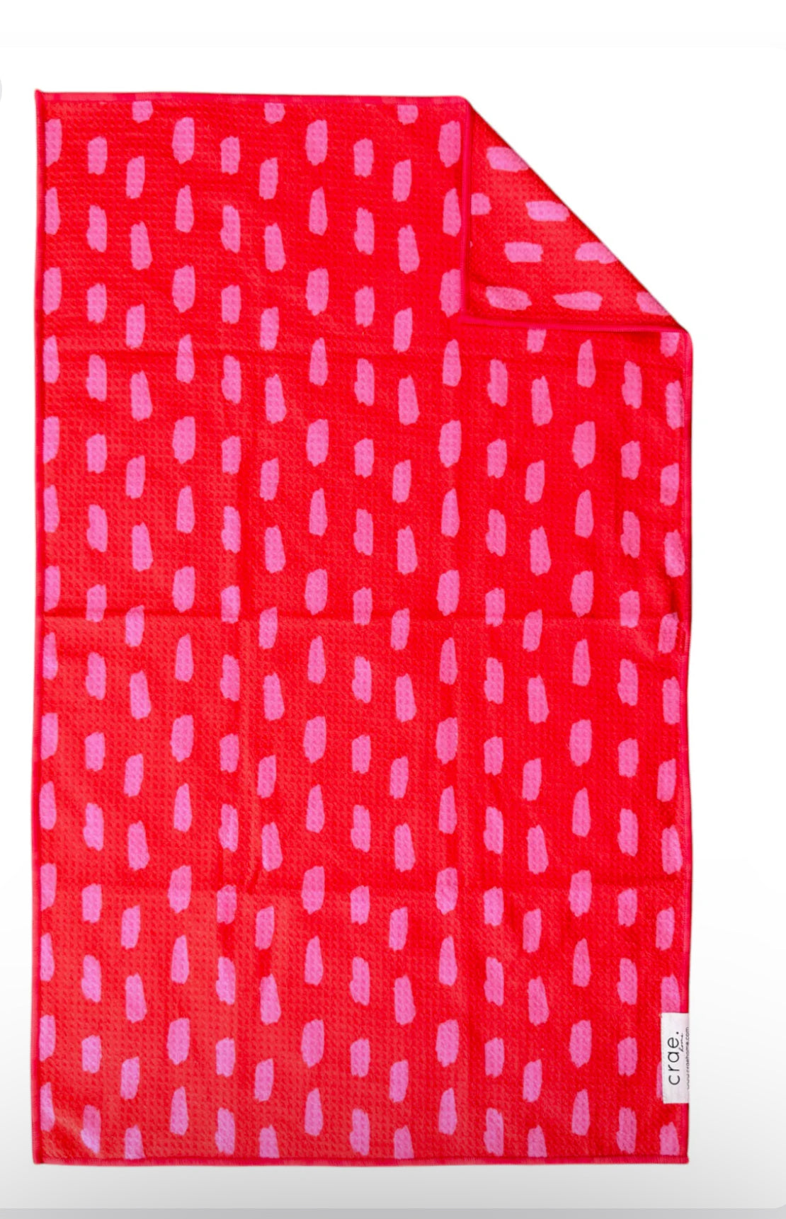 Pinky Paint Double Sided Hand Towel