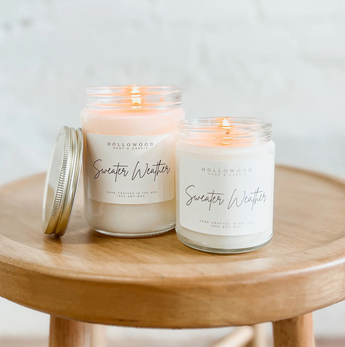Hollowood Sweater Weather Candle