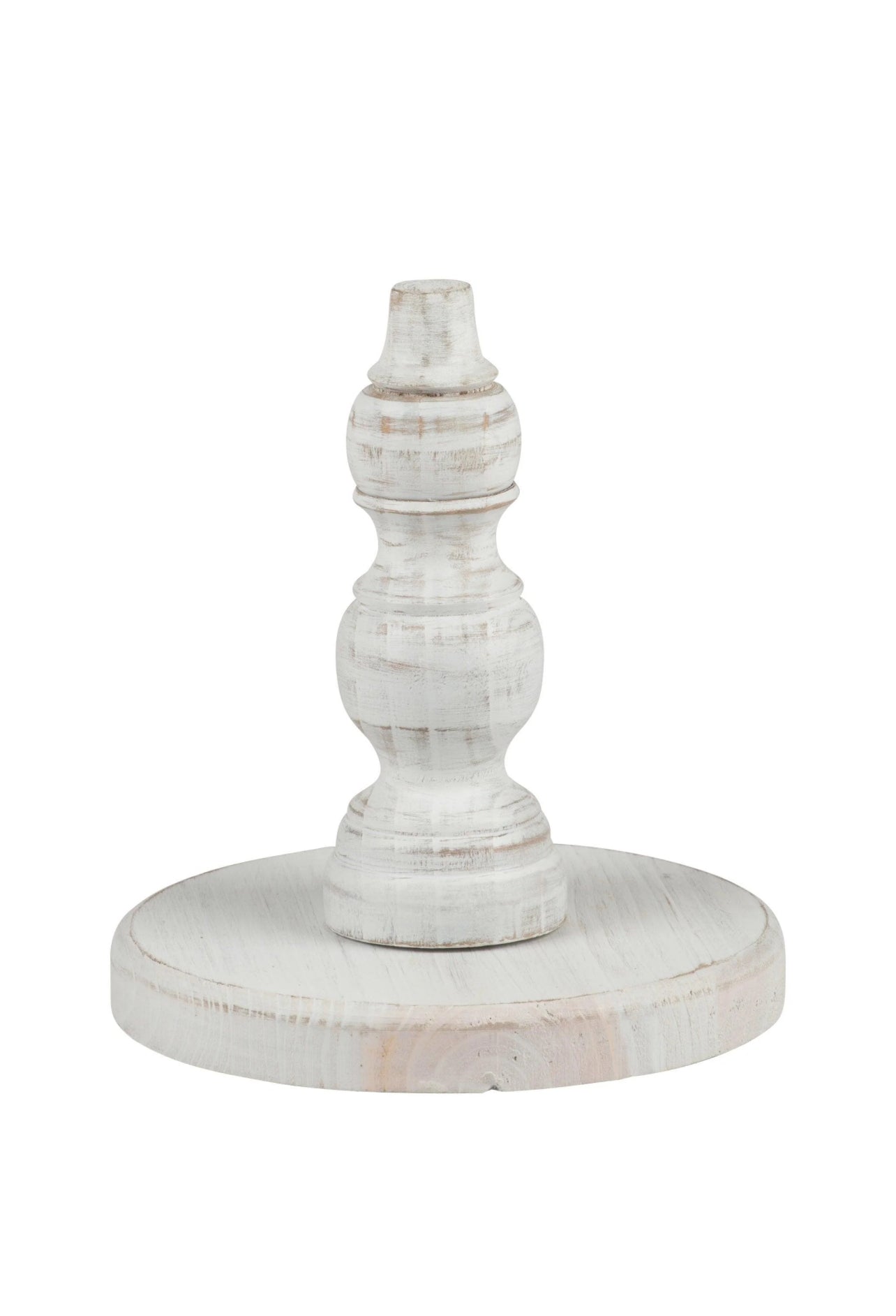 White Wood Base for Toppers