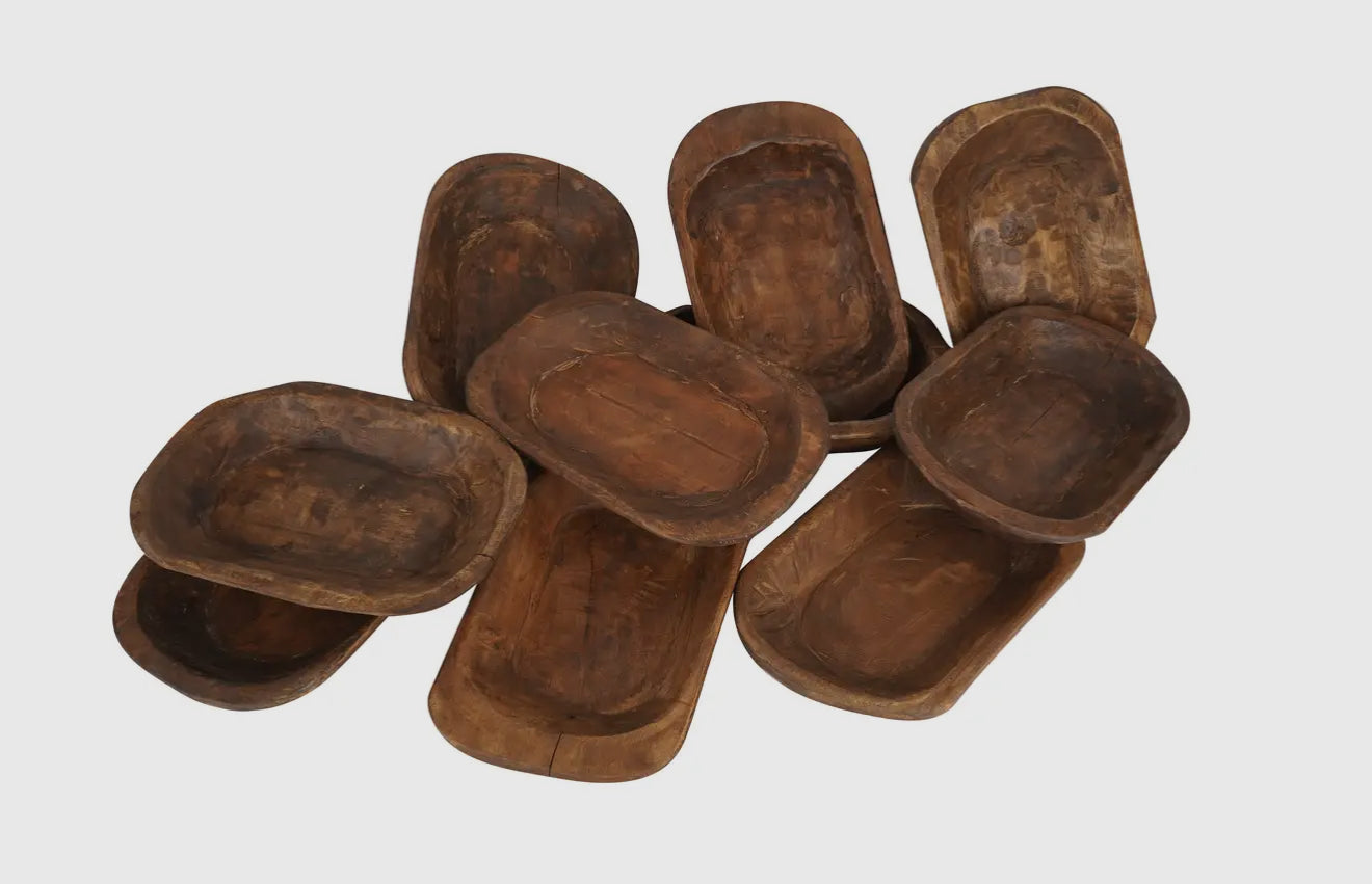 Waxed Dough Bowl