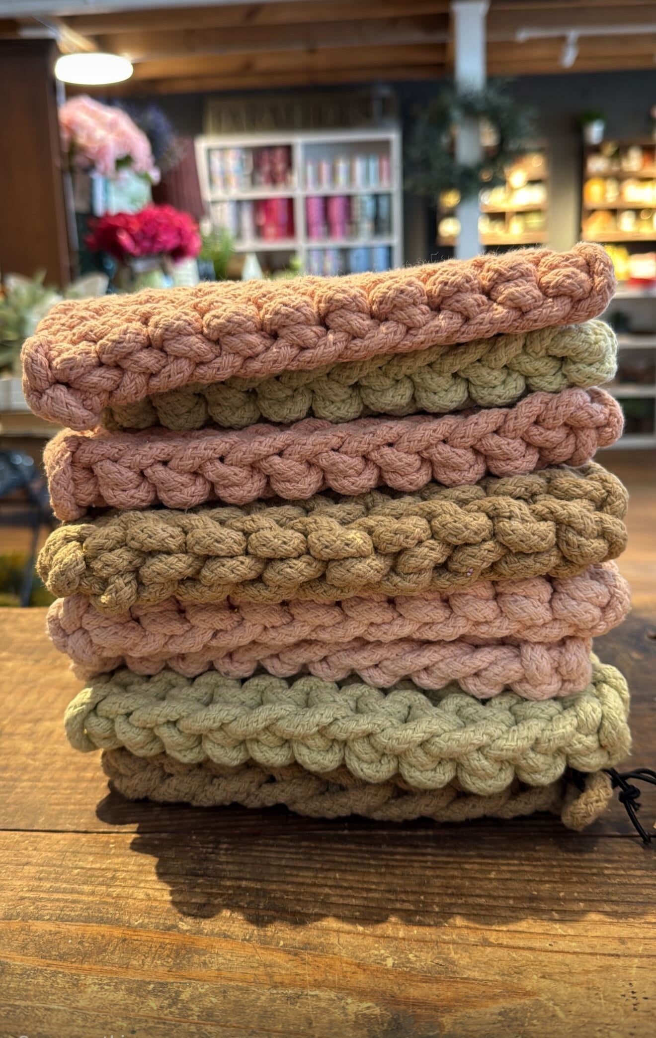 Spring Potholders