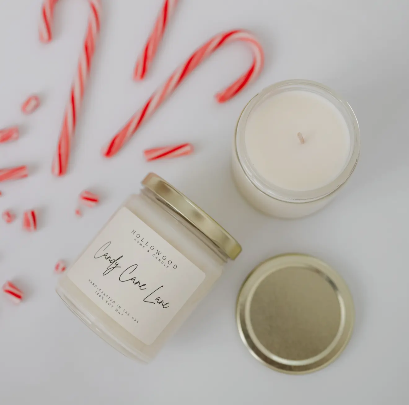 Candy Cane Lane 8 oz. Candle