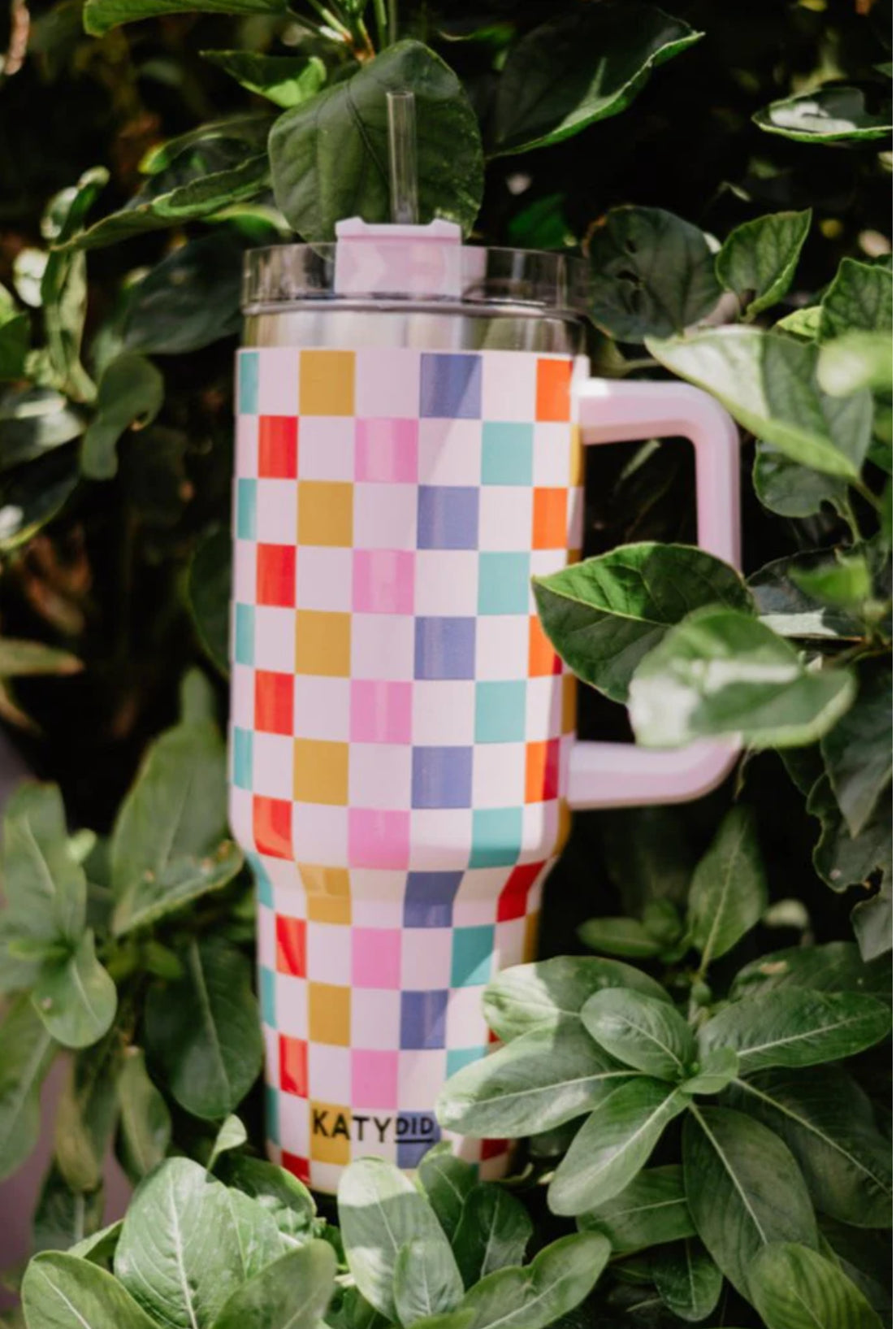 Multicolored Checkered 40 oz.