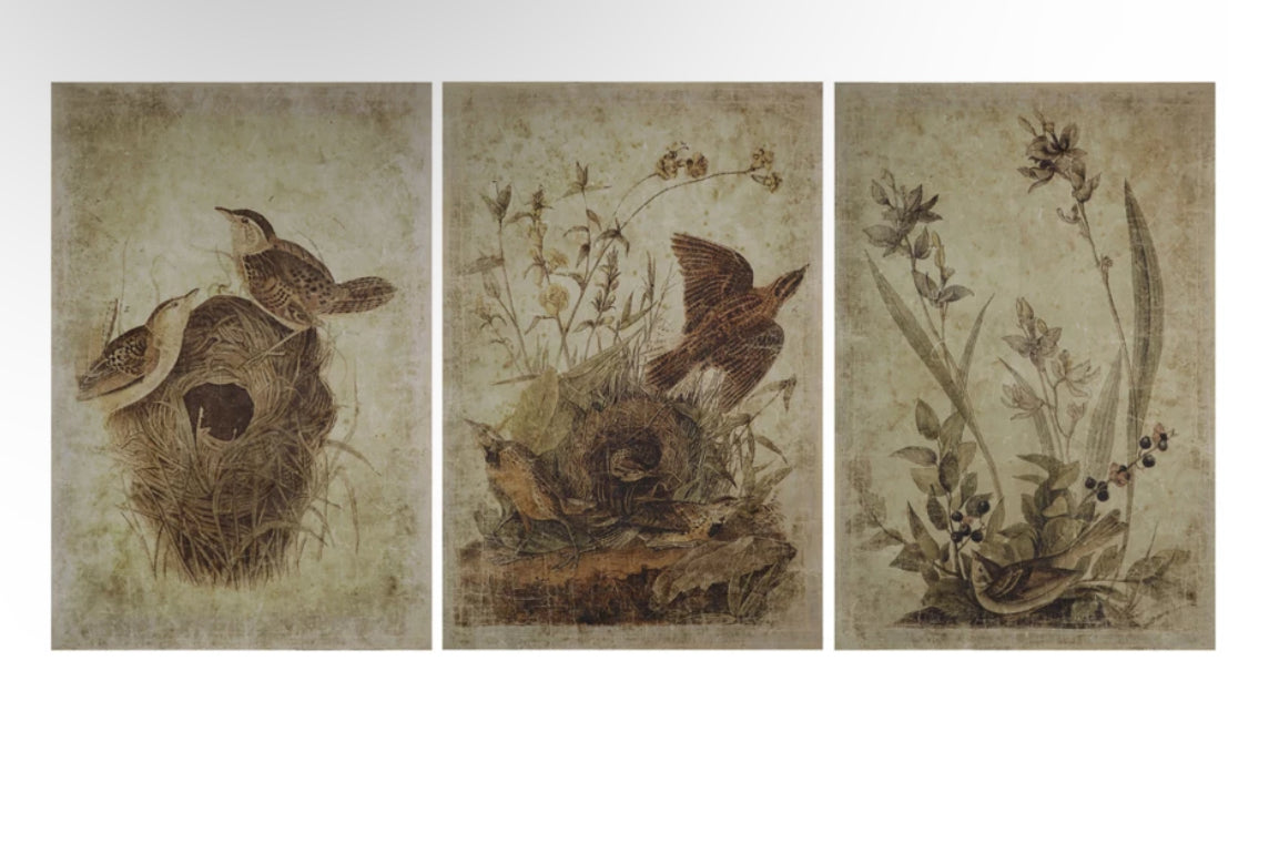 Vintage Decorative Bird Paper