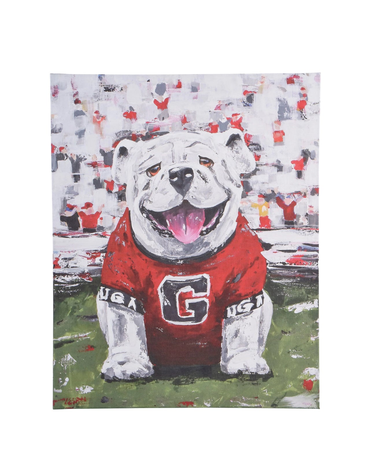 UGA Dawg Canvas