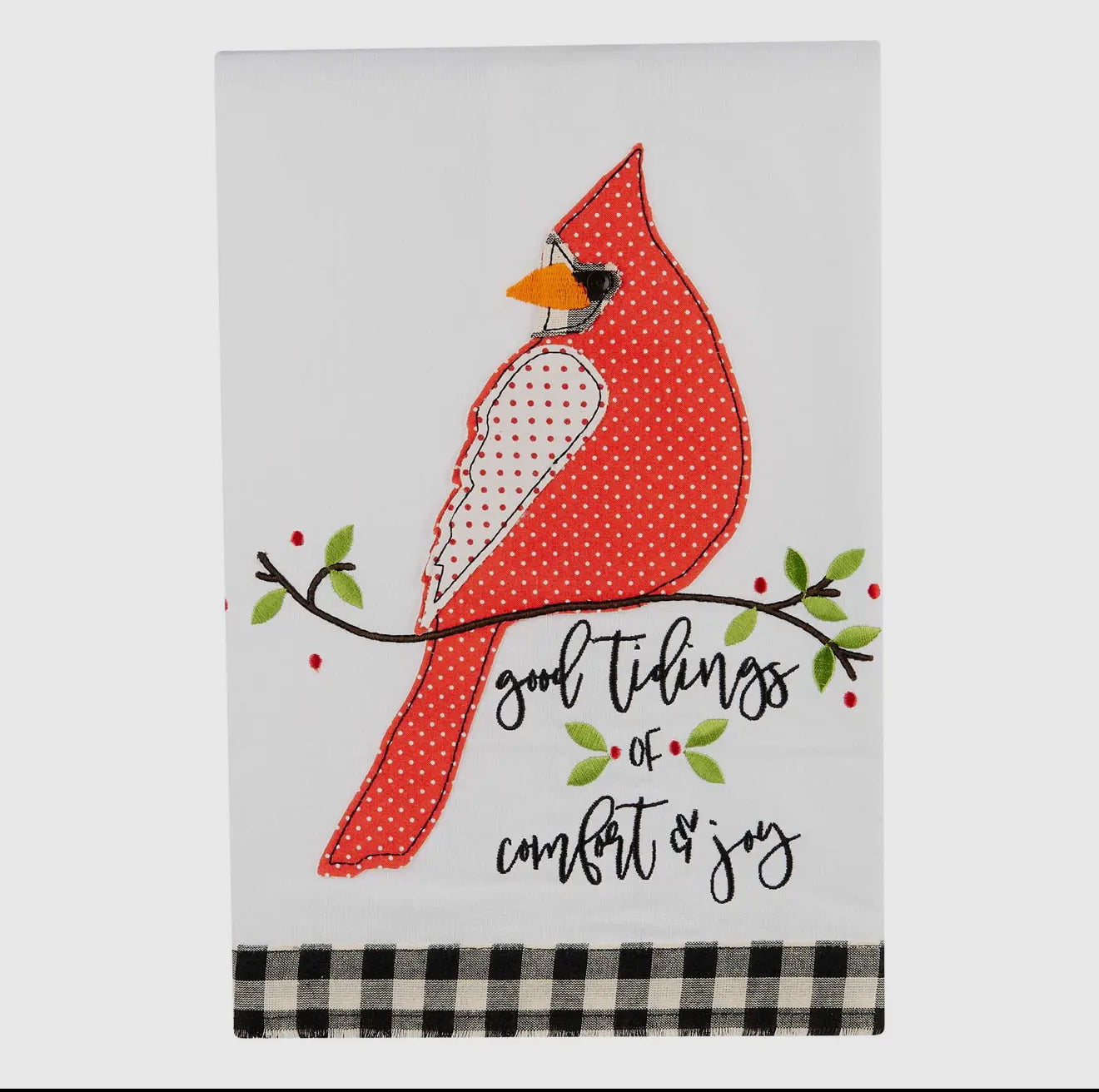 Good Tidings of Comfort and Joy Tea Towel