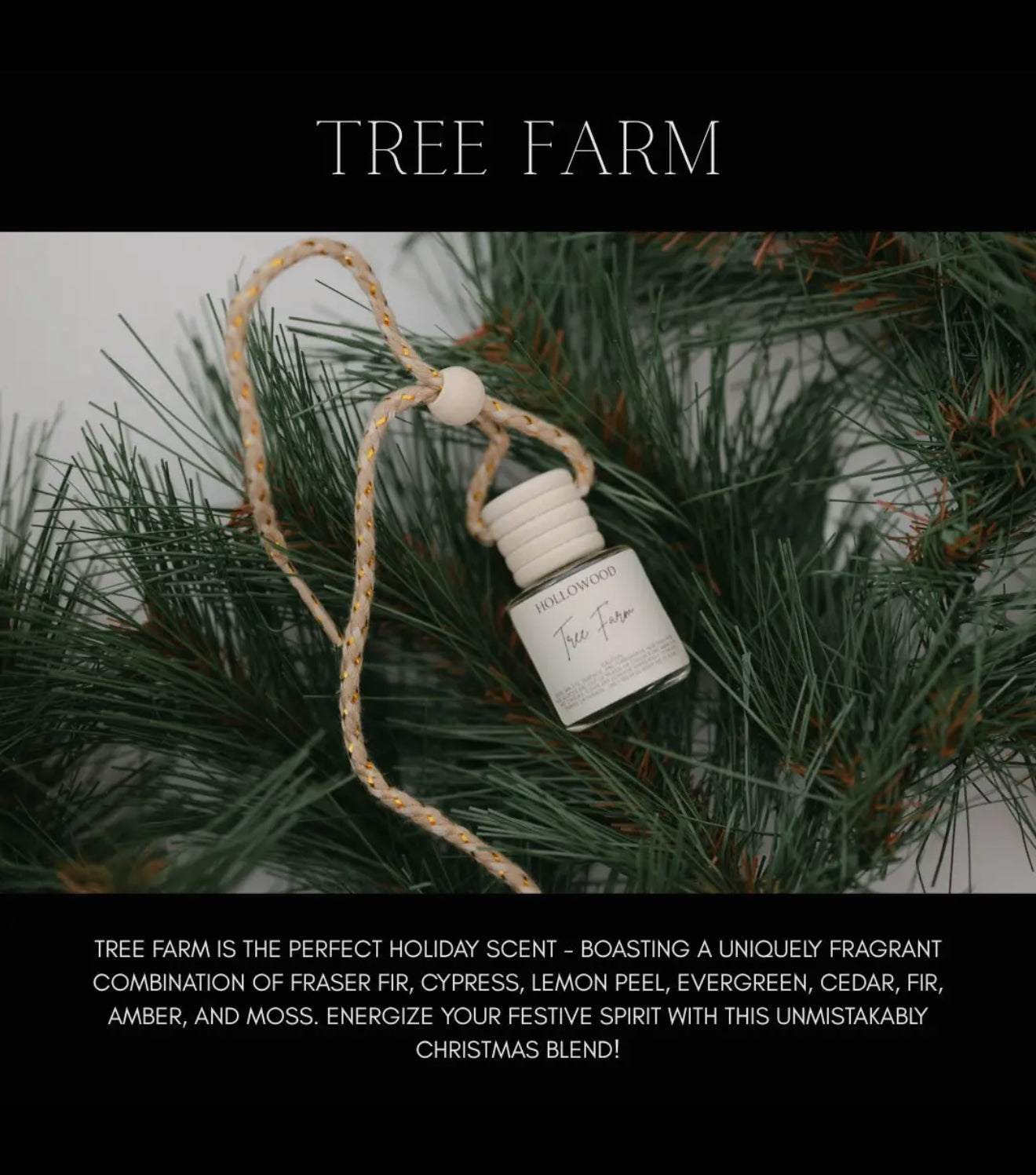 Tree Farm Car Diffuser