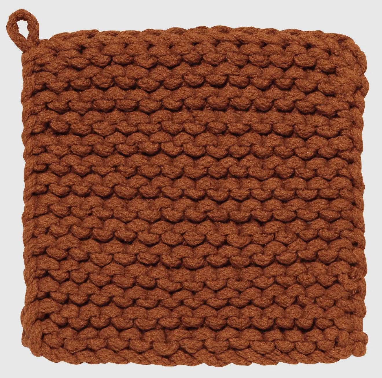 Cinnamon Stick Knit Potholder