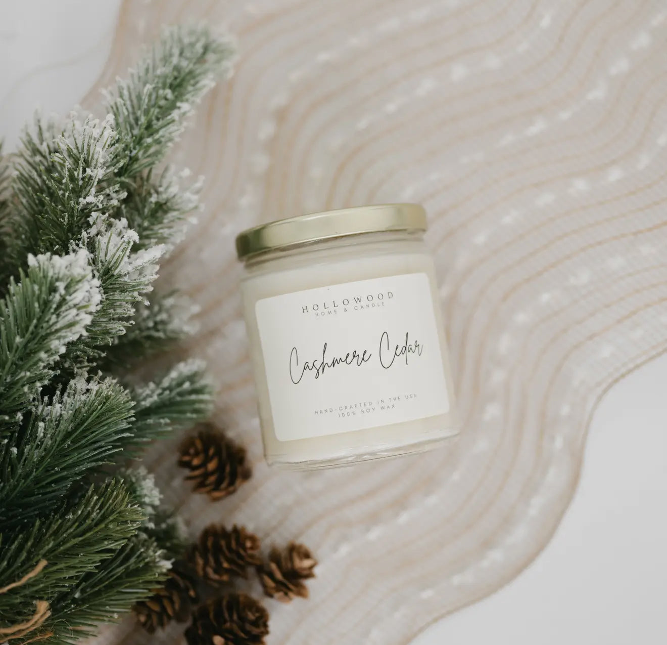 Cashmere Cedar 8 oz. Candle