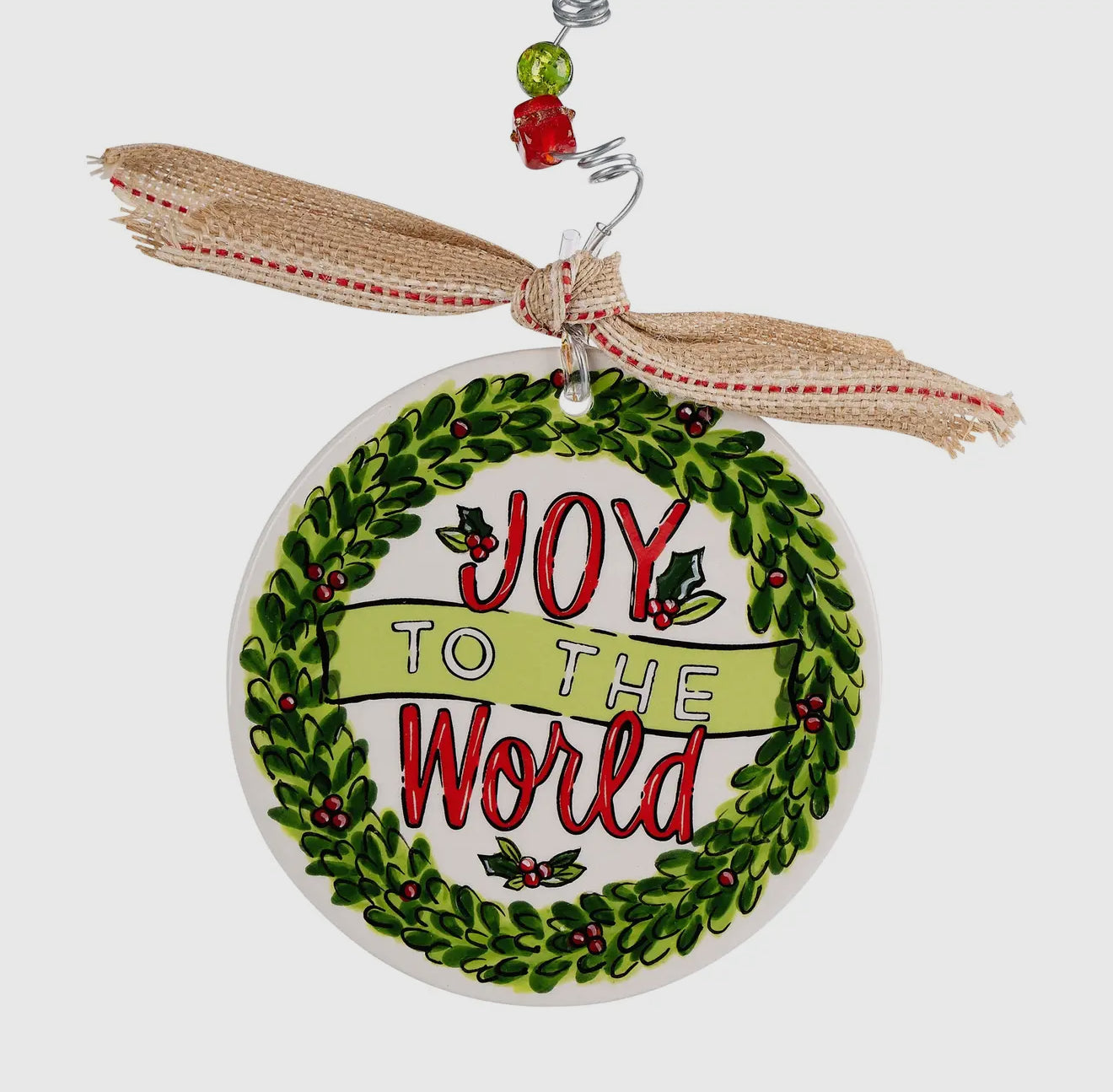 Joy to the World Ornament