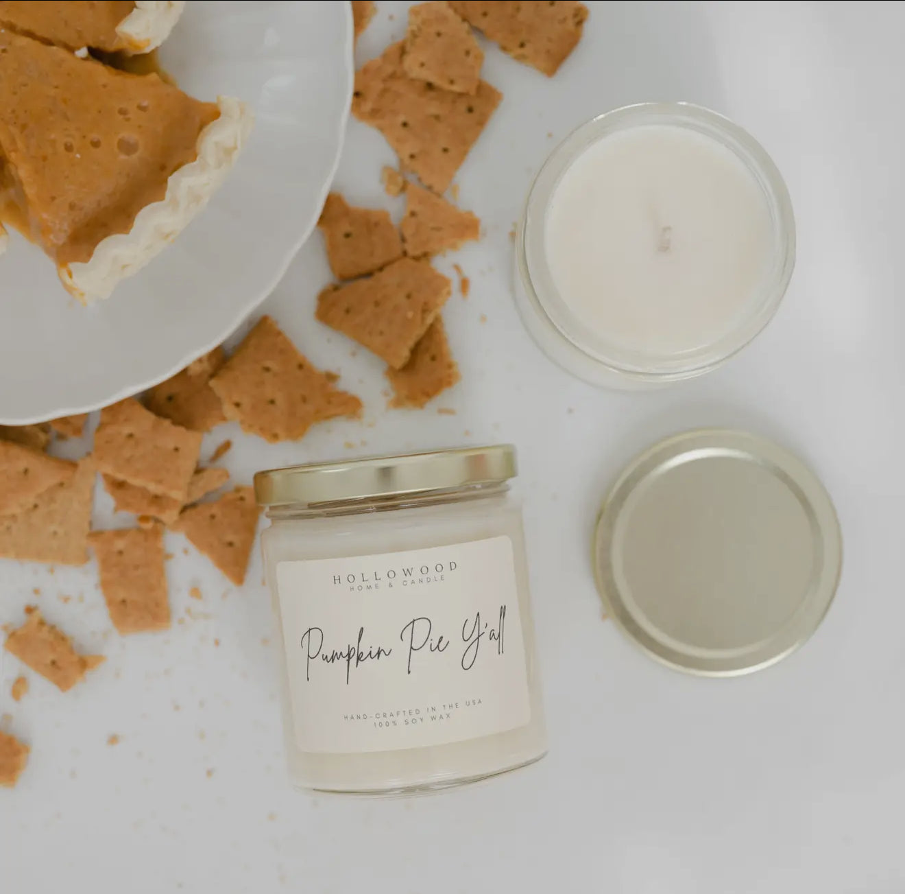 Pumpkin Pie Y'all 8 oz. Candle