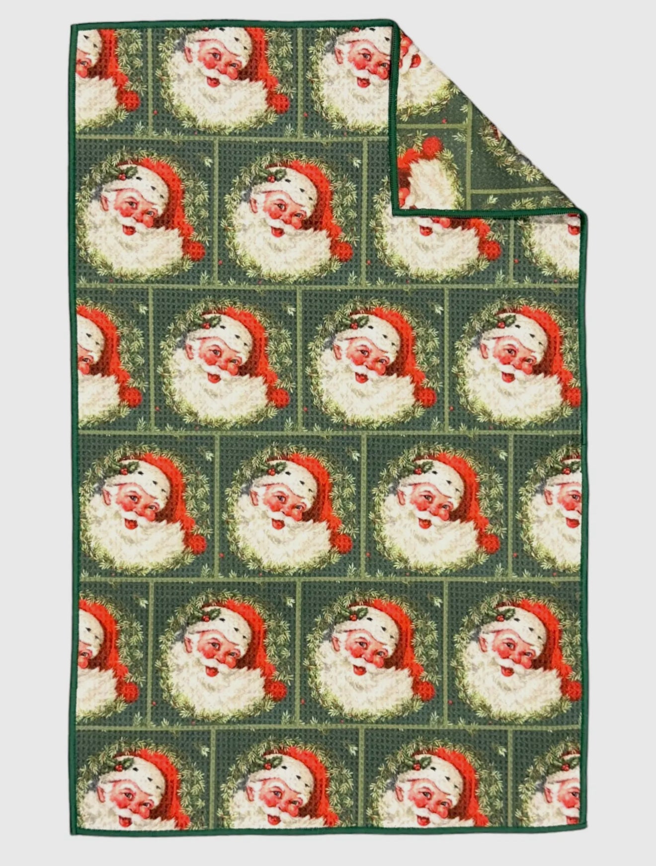 Father Christmas Double Sided Hand Towel