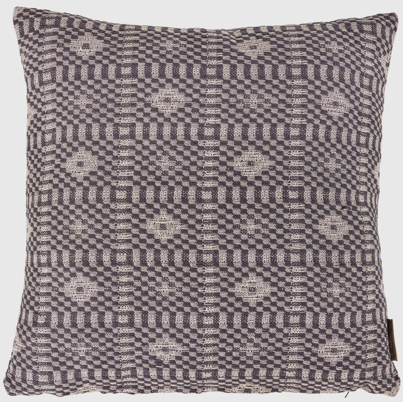Navy Diamond Pillow
