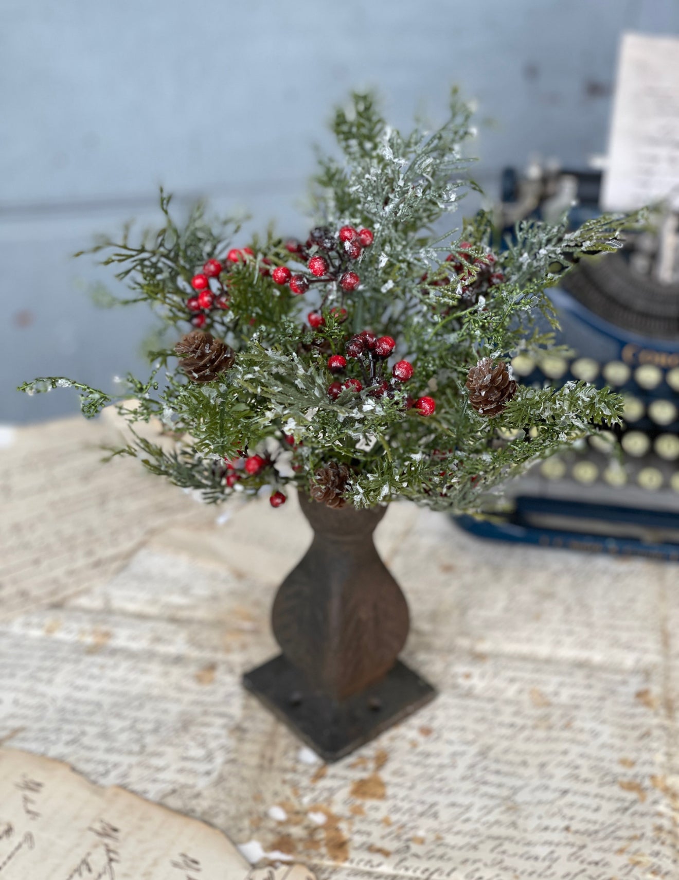 Glittery Wintery Mix Bush