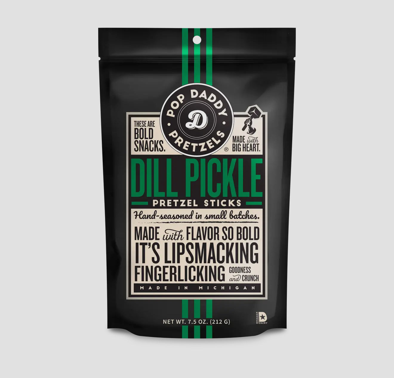Dill Pickle Pop Daddy Pretzels