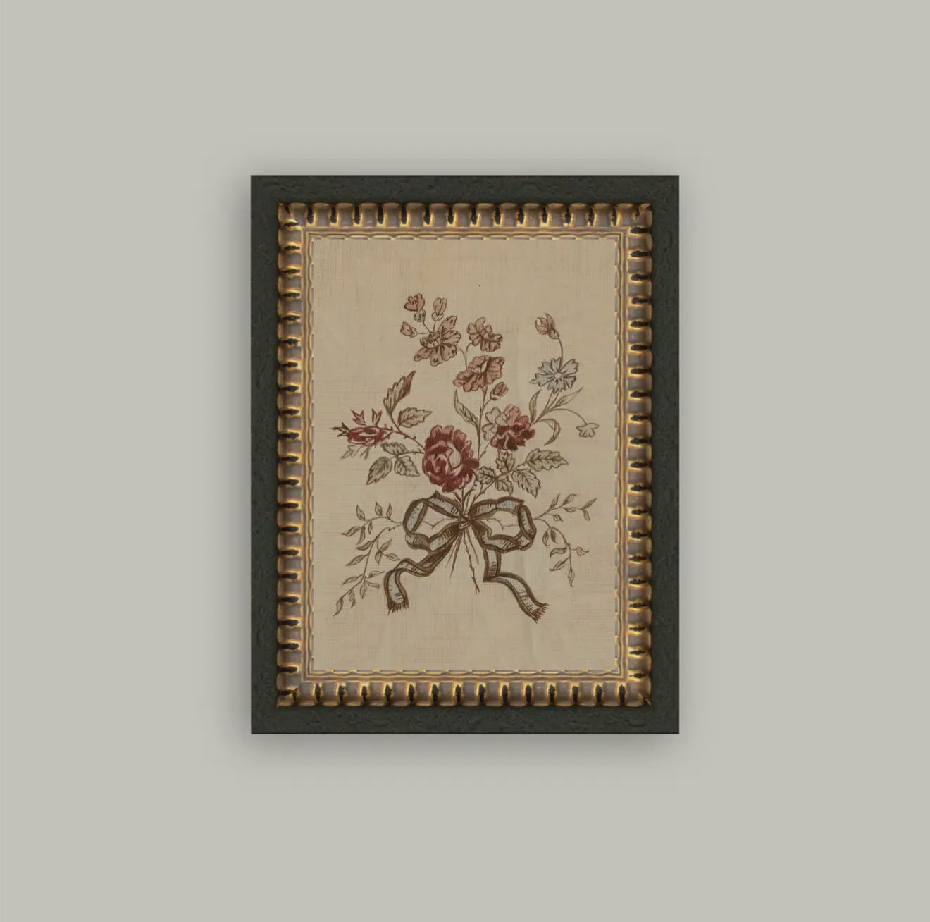Tied in Bloom Framed Art