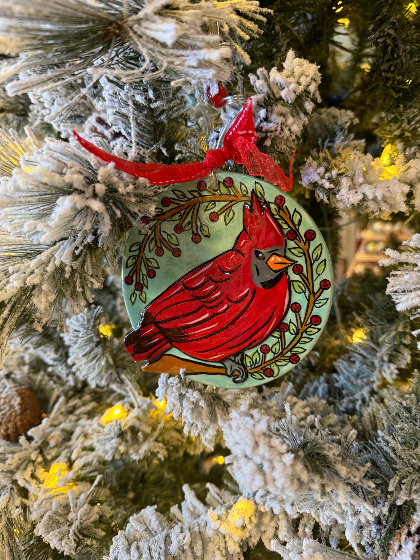 Red Cardinal Ornament