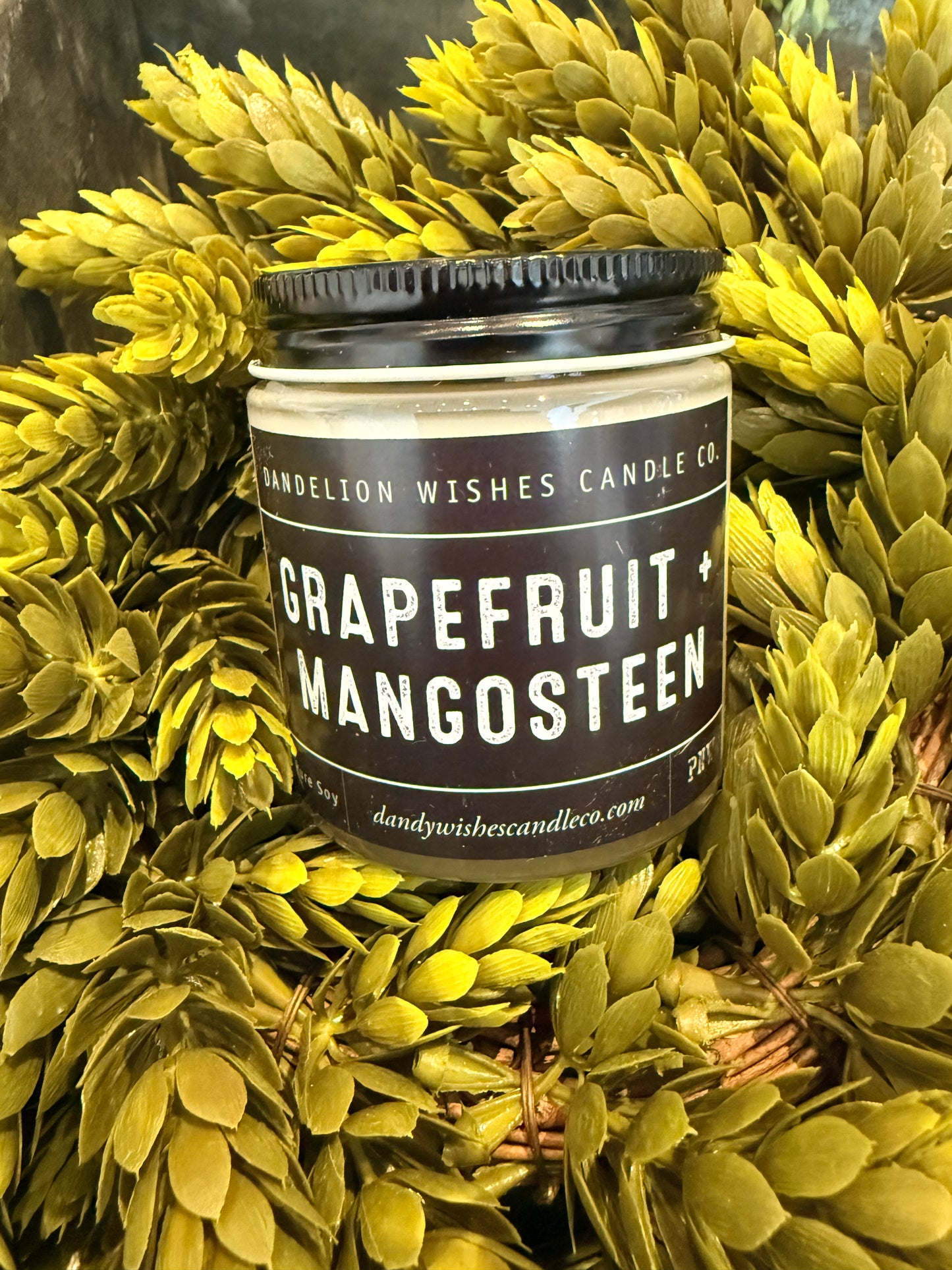 Grapefruit + Mangosteen 4 oz. Candle