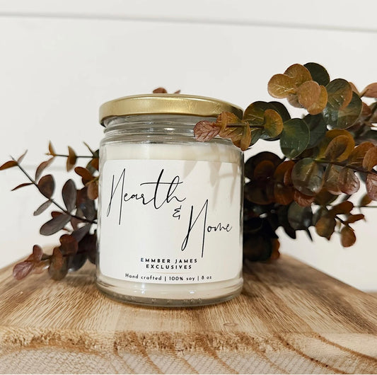 Emmber James Candle- Hearth and Home