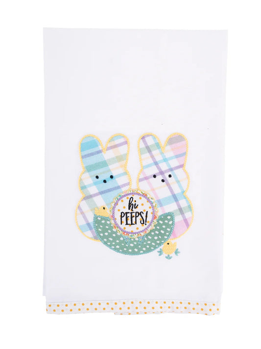 Oh Peeps Tea Towel