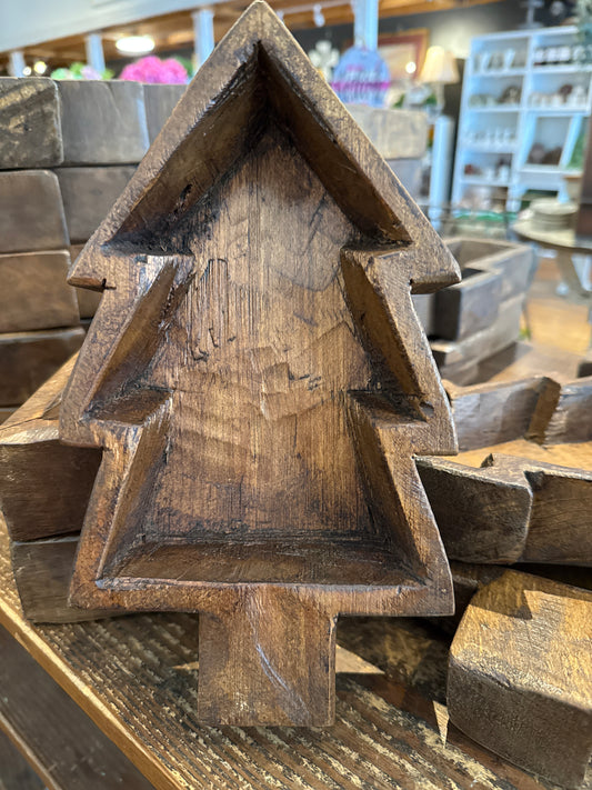 Christmas Tree Dough Bowl