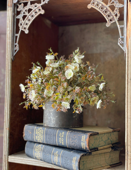 Cream Julep Blooms Half Sphere