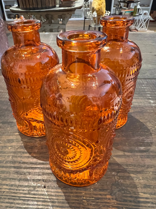 Orange Vintage Bottle
