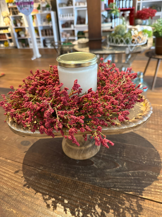 Red Fall Array Candle Ring