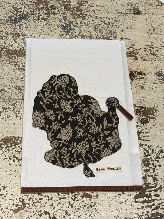 Give Thanks Tea Towel