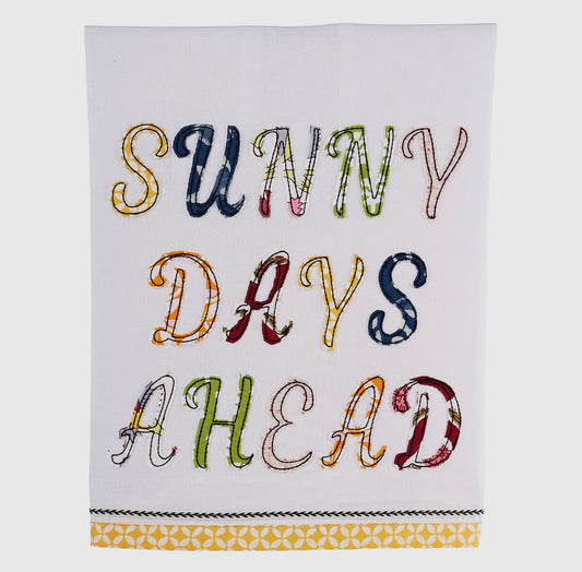 Sunny Days Ahead Tea Towel