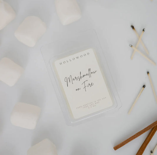 Marshmallow on Fire Wax Melt