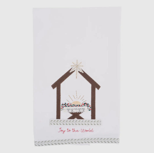 Joy to the World Tea Towel