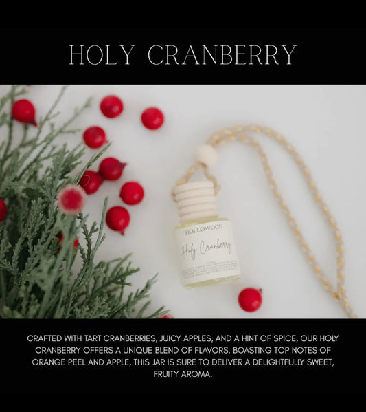 Holy Cranberry Car Diffuser