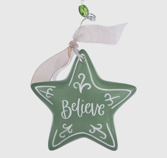 Believe Green Star