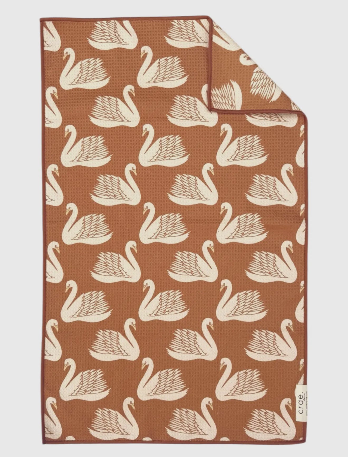 Swan Lake Double Sided Hand Towel